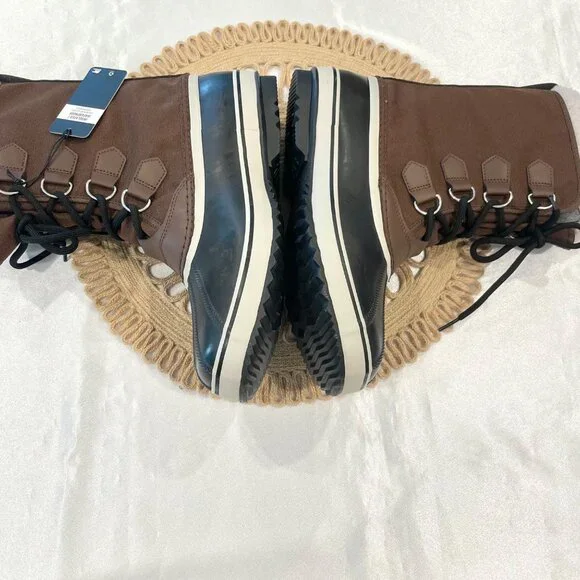 NWT Sorel Caribou Men's Waterproof Boot Bruno Brown Size 10.5 - Picture 4 of 11